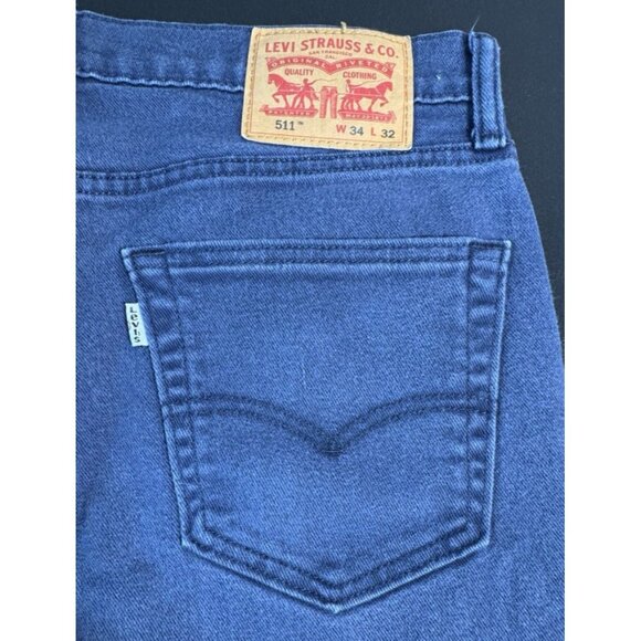 Levi's‎ 511 Slim Fit Jeans Men's 34x32 - Picture 6 of 10